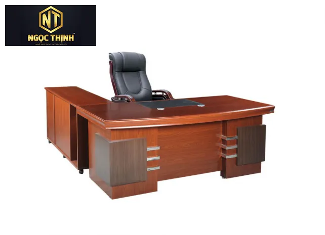 Bàn lãnh đạo mặt sơn PU cao cấp DT1890H24 - DT2010H24 Bàn lãnh đạo mặt sơn PU cao cấp DT1890H24 - DT2010H24